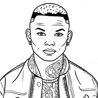 Kane Brown Coloring Pages