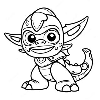 Skylander Coloring Pages