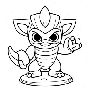 Skylander Ausmalbild 50613-40028