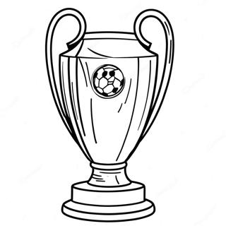 Champions-League-Pokal Ausmalbild 50633-40053