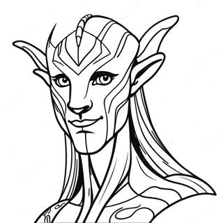 Avatar Banshee Coloring Pages