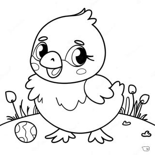 Easter Chick Coloring Pages