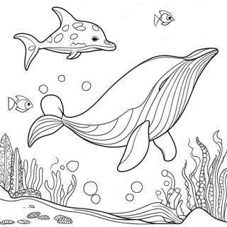 Whale Coloring Page 50703-40094