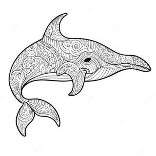 Whale Coloring Page 50703-40095