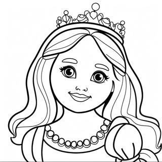 Girly Coloring Pages