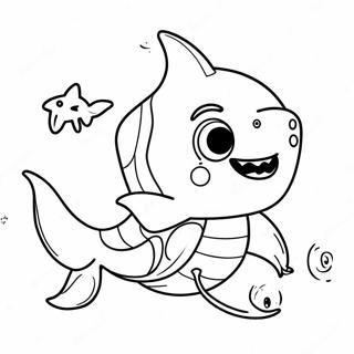 Super Simple Songs Baby Shark Halloween Coloring Pages