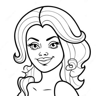 Sassy Bad Bitch Coloring Page 50744-40137