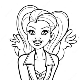 Sassy Bad Bitch Coloring Page 50744-40138