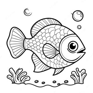 Piranha Coloring Pages