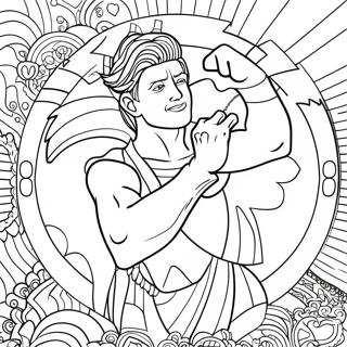 Strength Coloring Page 50813-40194