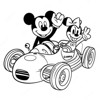 Mickey And The Roadster Racers Coloring Pages