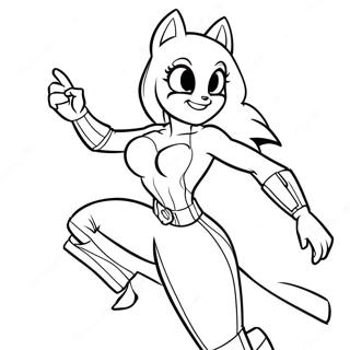 Rena Rouge Coloring Pages