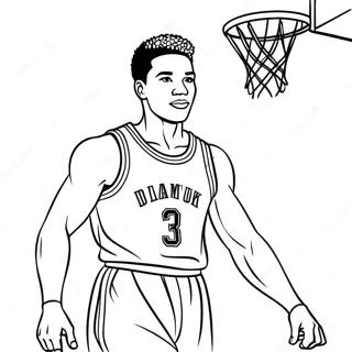 Slam Dunk Coloring Pages