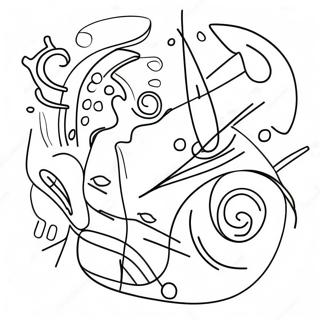 Kandinsky Coloring Pages