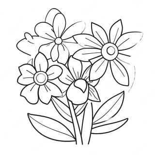 Flowers Coloring Pages