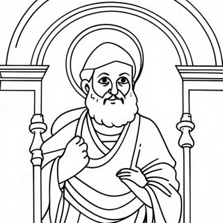 St Peter Coloring Page 50903-40264