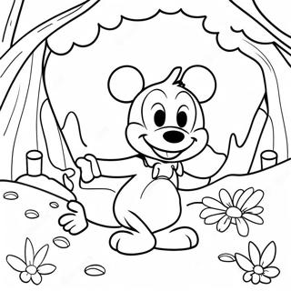 Disney Summer Coloring Pages