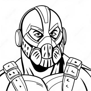 Bane Coloring Pages