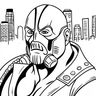 Bane Coloring Pages