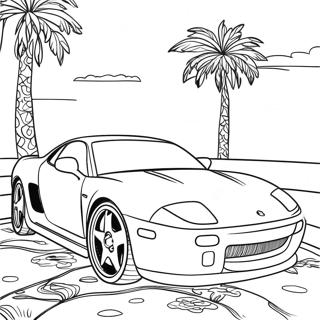 Sports Car Coloring Pages