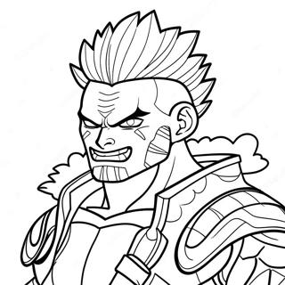 Katakuri Coloring Pages