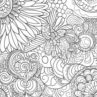 Dot Art Coloring Pages