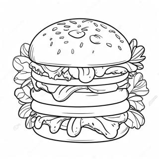 Burger King Coloring Pages