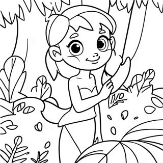 Ferngully Magical Forest Coloring Page 51173-40474