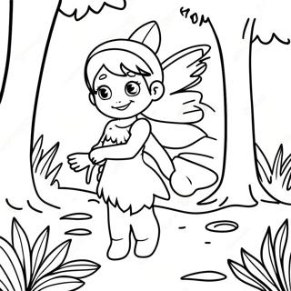 Ferngully Magical Forest Coloring Page 51173-40476