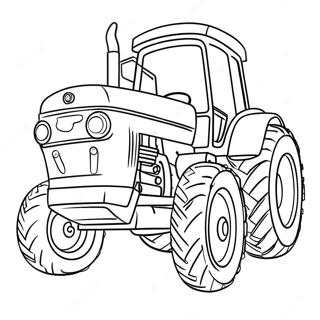 Otis The Tractor Coloring Pages