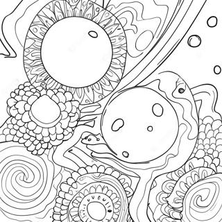 Glow In The Dark Coloring Pages