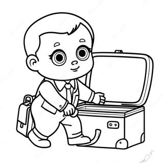 Boss Baby Coloring Pages