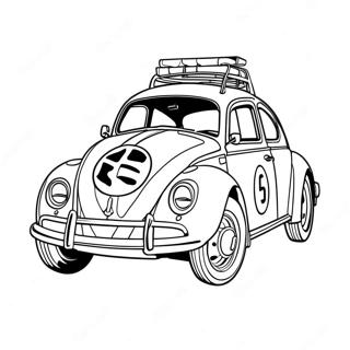 Herbie Pagini De Colorat