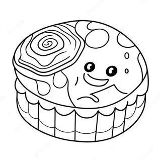 Mooncake Coloring Pages