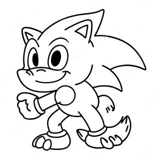 Monster Sonic Coloring Page 51303-40574