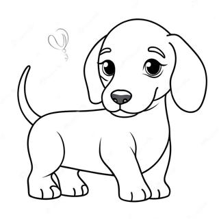 Dachshund Coloring Pages