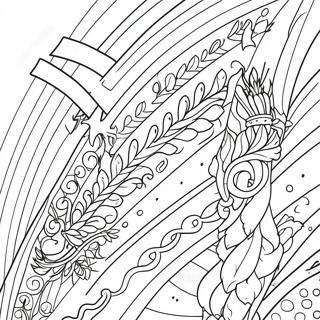 Norwegian Flag Coloring Page 51343-40612