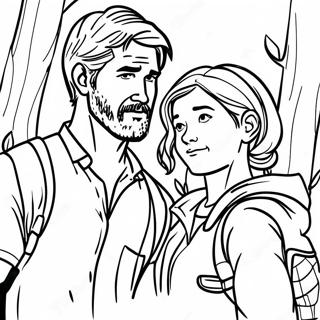 The Last Of Us Coloring Page 51373-40633