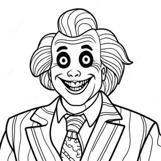 Beetlejuice Coloring Pages