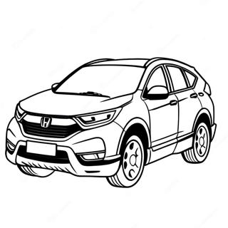 Honda Crv Coloring Page 51563-40786