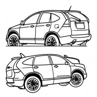 Honda Crv Coloring Page 51563-40787