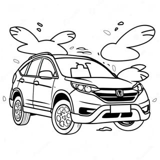 Honda Crv Coloring Page 51563-40788