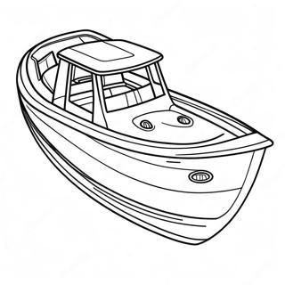 Bass Boat Coloring Page 51593-40797