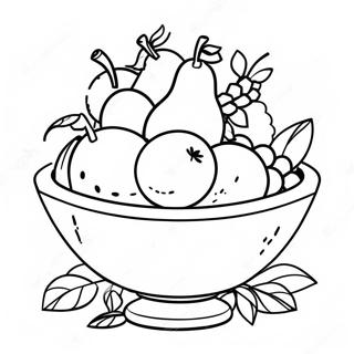 Still Life Coloring Pages