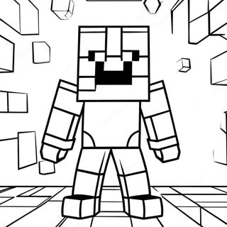 Minecraft Armor Coloring Page 51653-40864