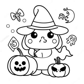 Halloween Math Coloring Page 51663-40858