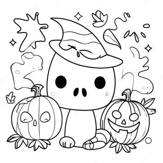 Halloween Math Coloring Page 51663-40860