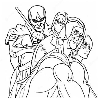 We Can Be Heroes Coloring Page 51693-40886