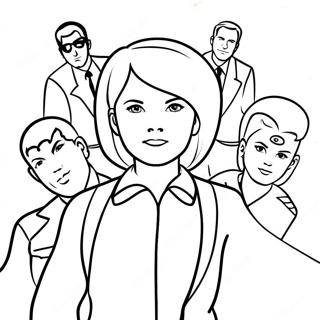 We Can Be Heroes Coloring Page 51693-40888