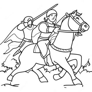 Brave Heroes In Action Coloring Page 51694-40919